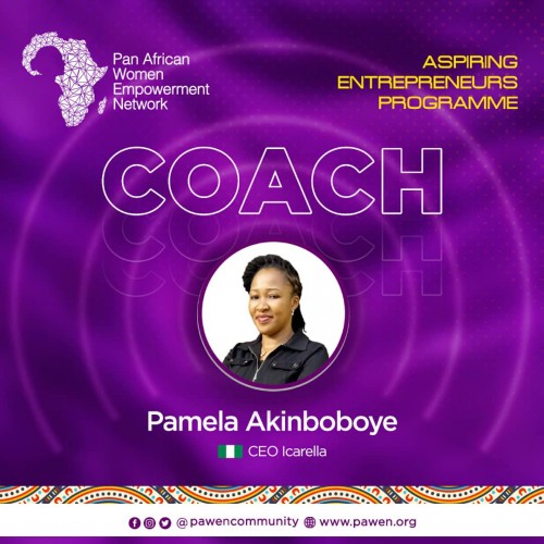 Our MD is a Coach at the Pan African Women's Empowerment Network